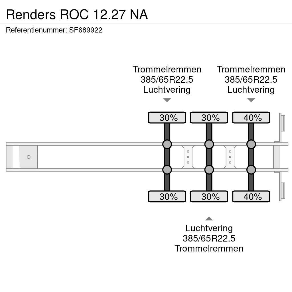 Renders ROC 12.27 NA Platformy / Naczepy z otwieranymi burtami