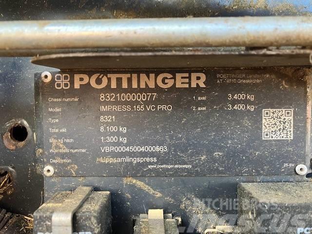 Pöttinger Impress 155 VC PRO Prasy zwijające