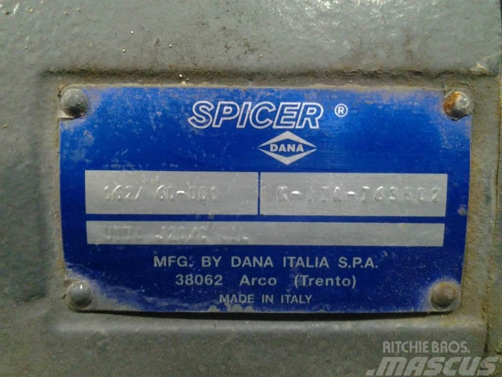 Spicer Dana 162/60-001 - Axle/Achse/As Mosty, wały i osie