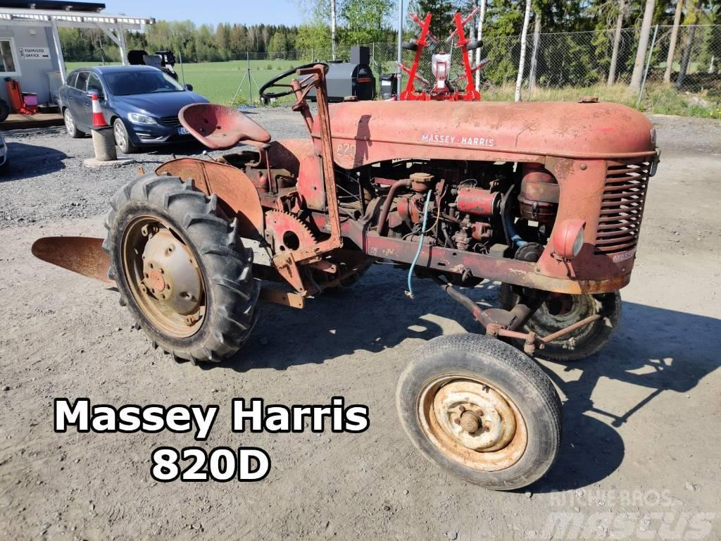 Massey Ferguson Harris 820D traktori - Harvinainen - Rare - VIDEO Ciągniki rolnicze