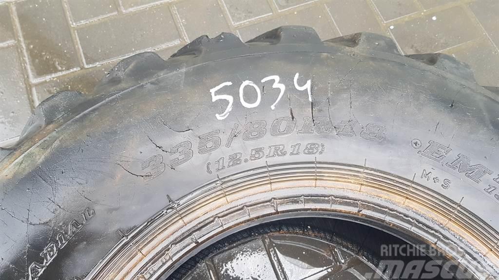 Dunlop SP T9 335/80-R18 EM (12.5R18) - Tyre/Reifen/Band Opony, koła i felgi