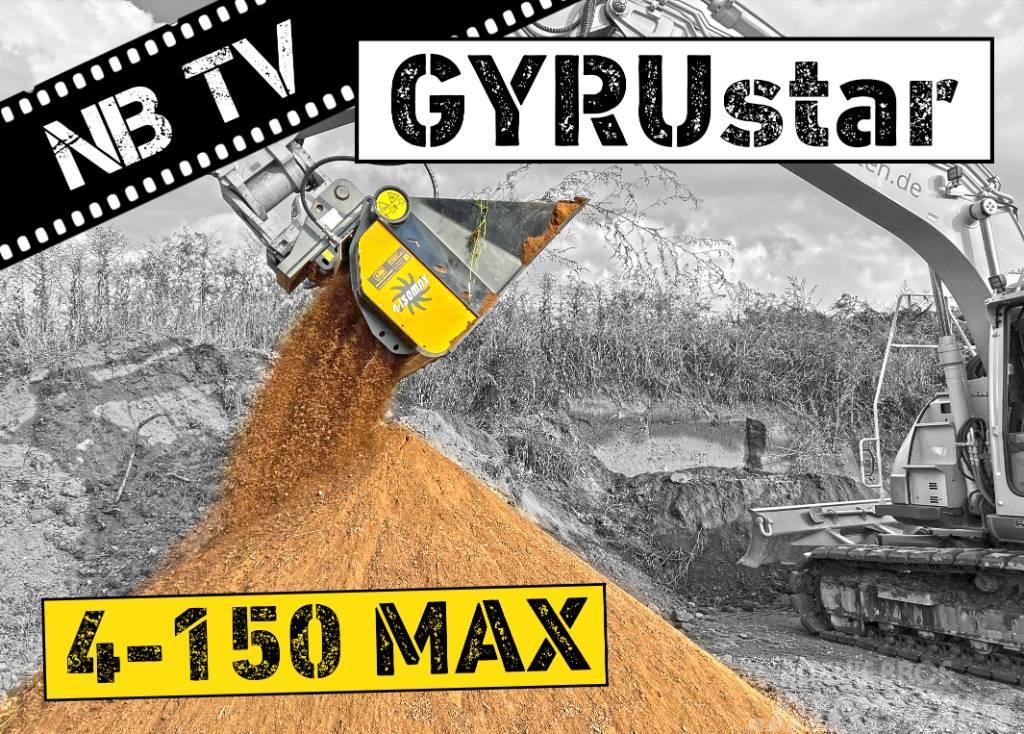 Gyru-Star 4-150MAX (opt. Verachtert CW40, Lehnhoff) Łyżki przesiewowe