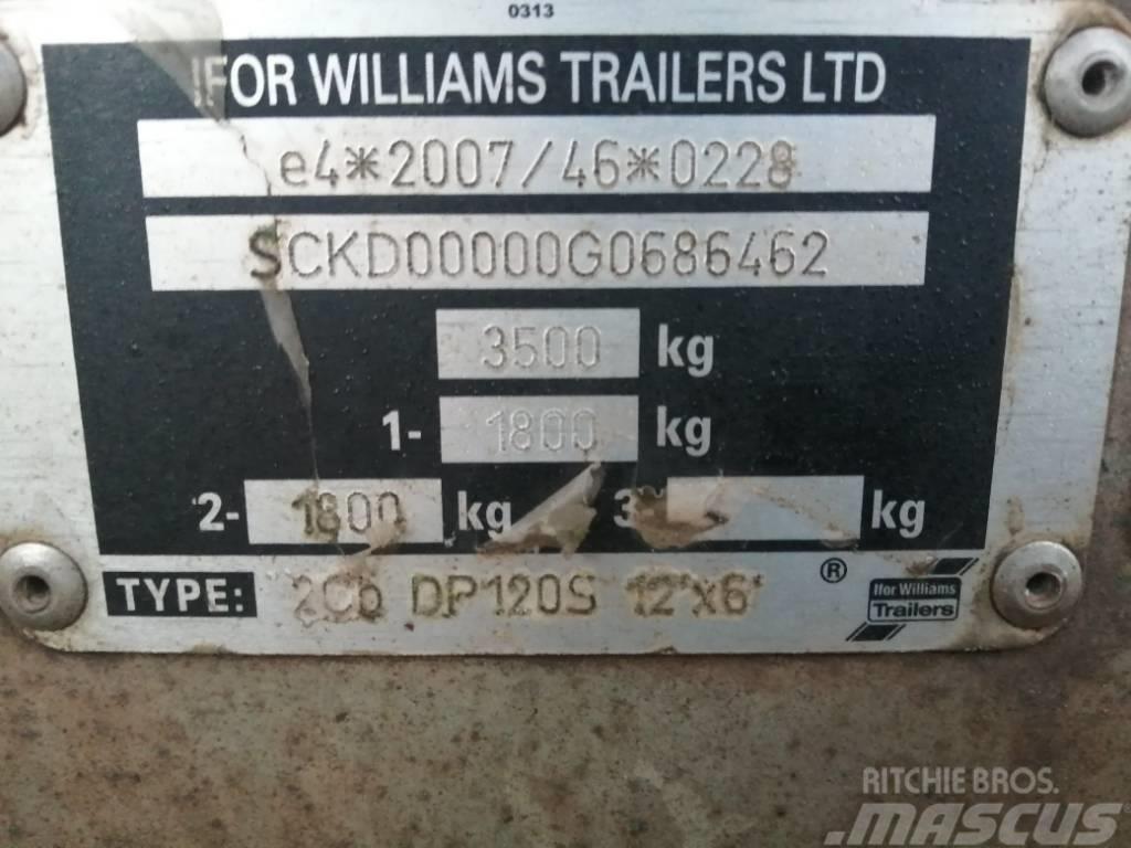 Ifor Williams DP120 Trailer Inne przyczepy