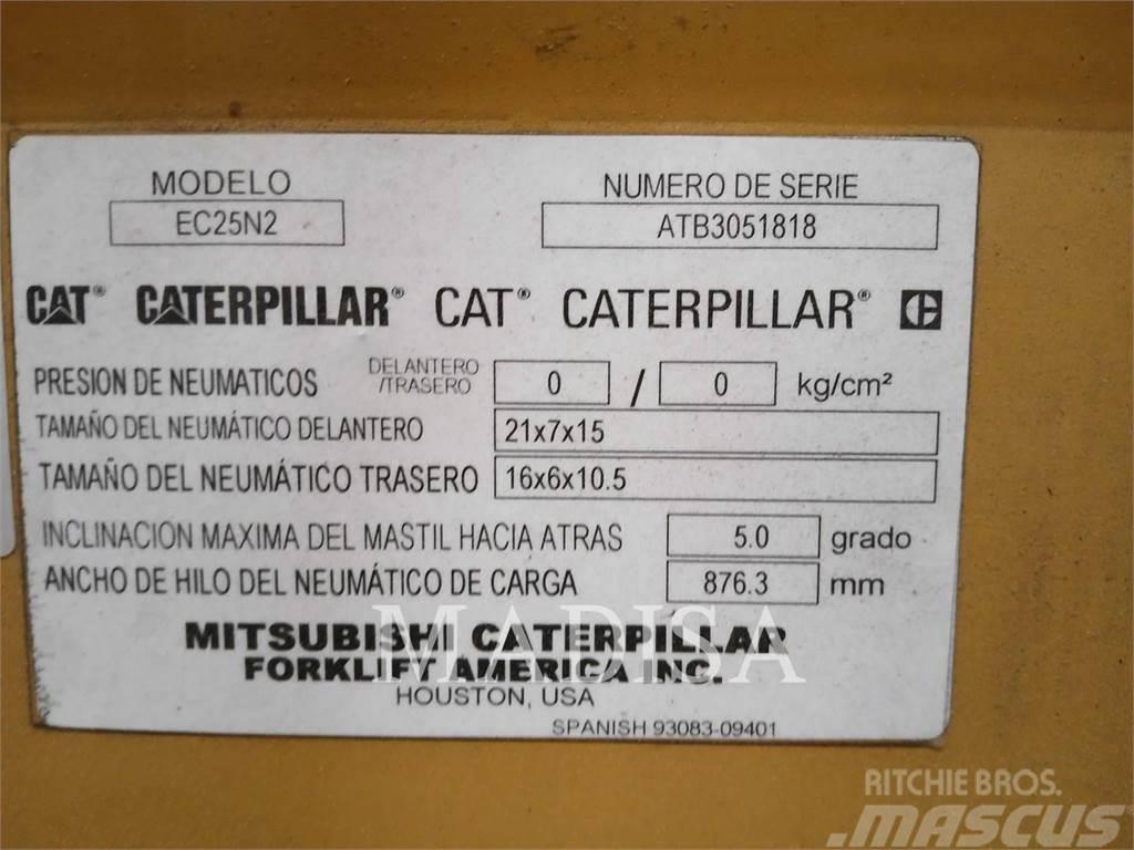 CAT LIFT TRUCKS EC25N2 Wózki widłowe inne