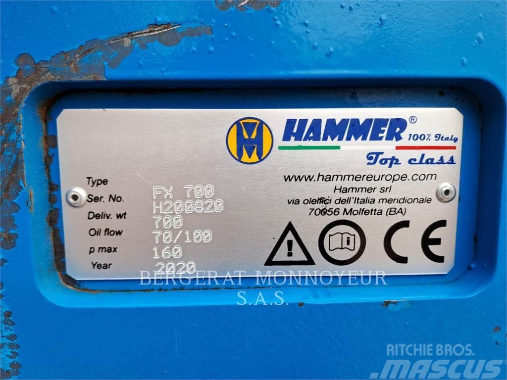 Hammer BRH.FX700.8T/14T Młoty hydrauliczne