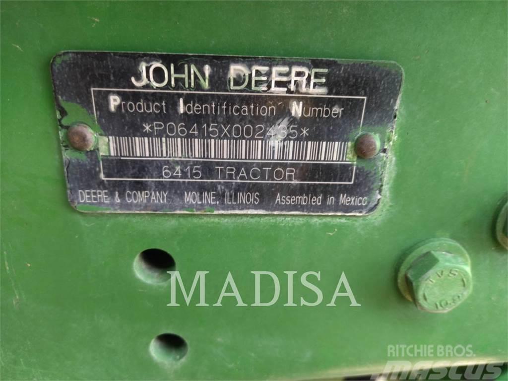 John Deere 6415 Ciągniki rolnicze