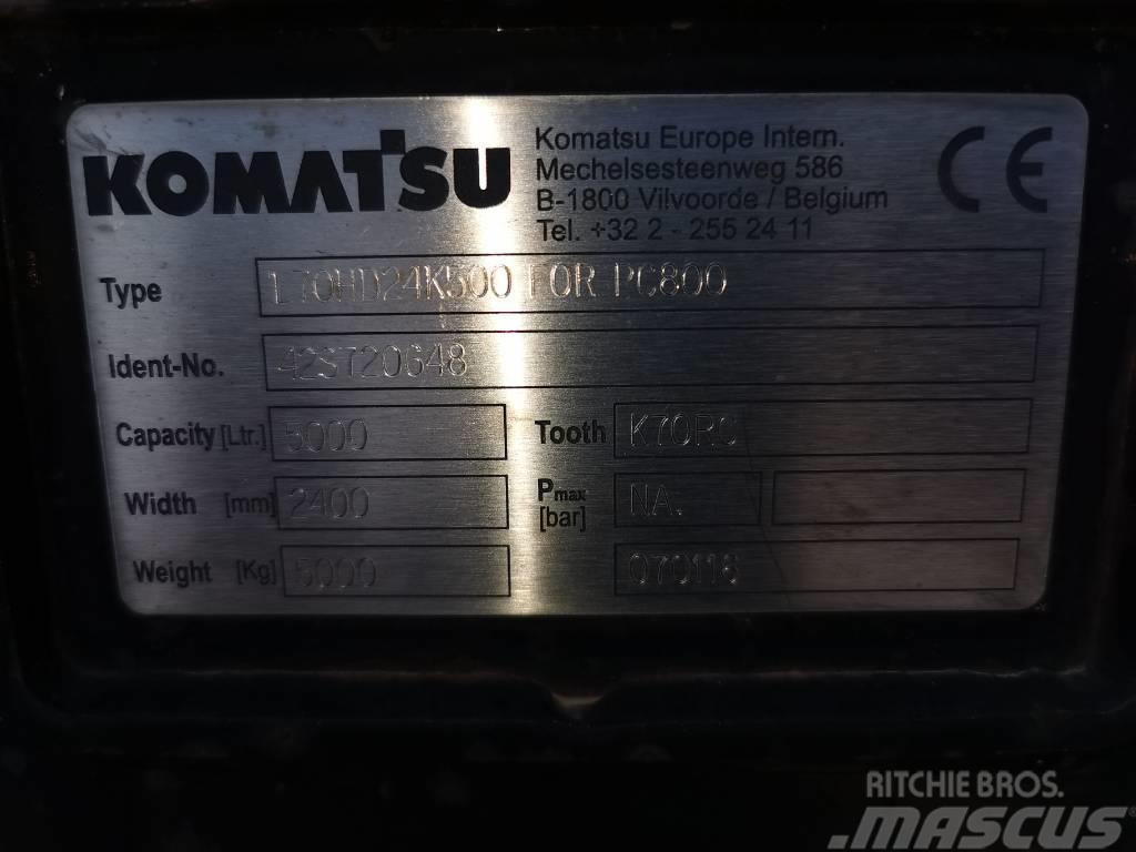KOMATSU PC800 / PC750 Łyżki do ładowarek