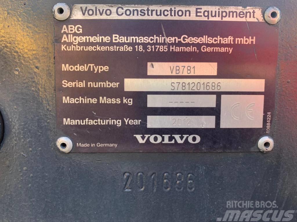 Volvo ABG 6820B Rozściełacze do asfaltu