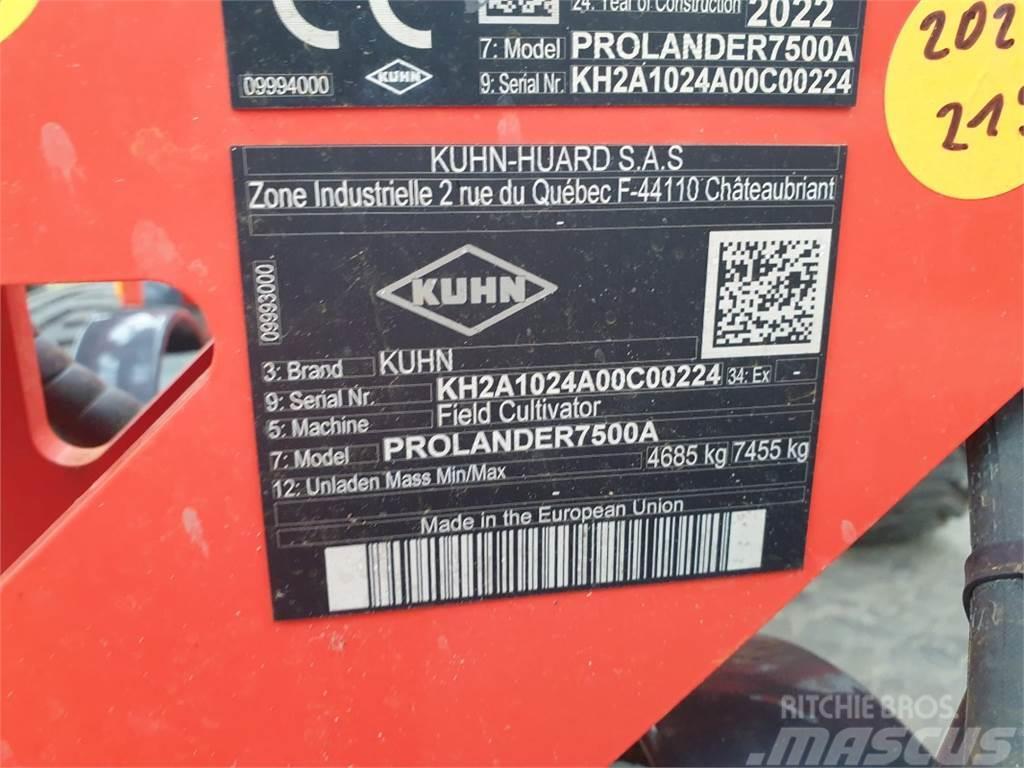 Kuhn PROLANDER 7500 Kultywatory