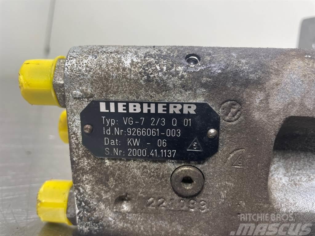 Liebherr A316-9266061-Servo valve/Servoventil/Servoventiel Hydraulika