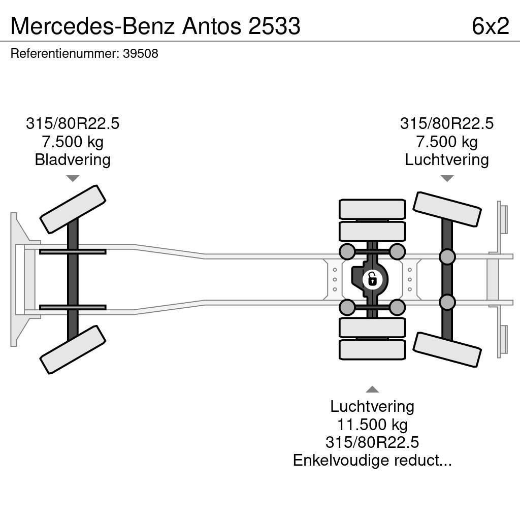 Mercedes-Benz Antos 2533 Śmieciarki
