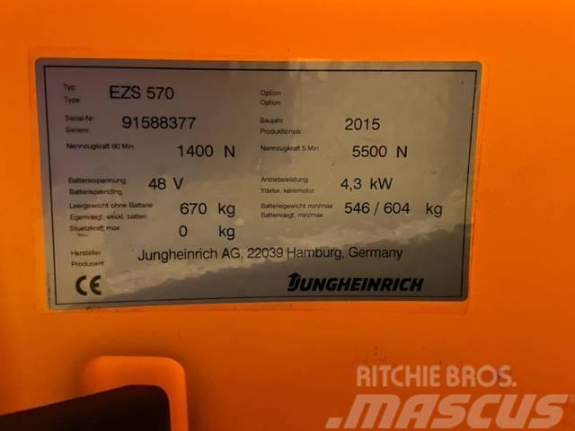  Junngheinrich EZS 570 Wózki widłowe samochodowe ciągnące