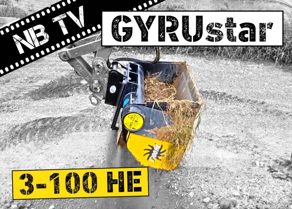 Gyru-Star 3-100HE (opt. Lehnhoff MS03, Verachtert) Łyżki przesiewowe