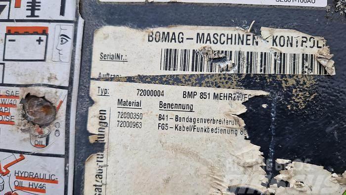 Bomag BMP851 Grabenwalze Walce inne