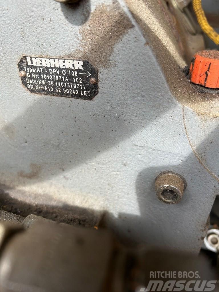 Liebherr R926 pompa hydrauliczna DPV O108 Hydraulika