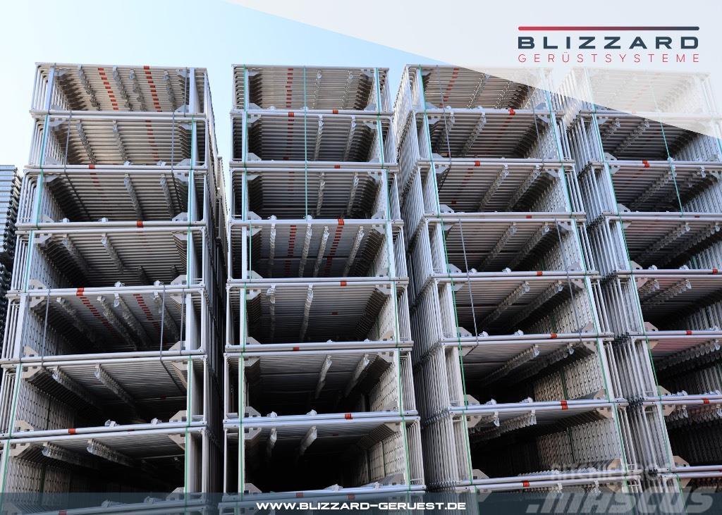  303,93 m² *NEUES* Baugerüst aus Stahl Blizzard S70 Rusztowania i wieże jezdne