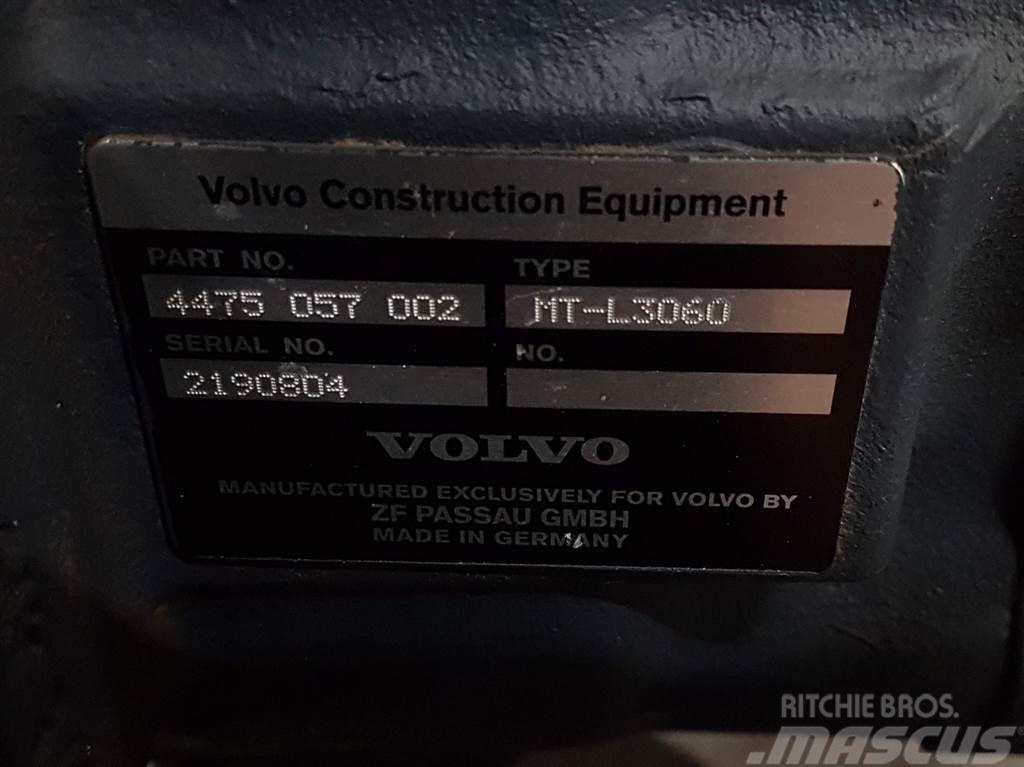 Volvo L50F-VOE15203629-ZF MT-L306-4475057002-Axle/Achse Mosty, wały i osie