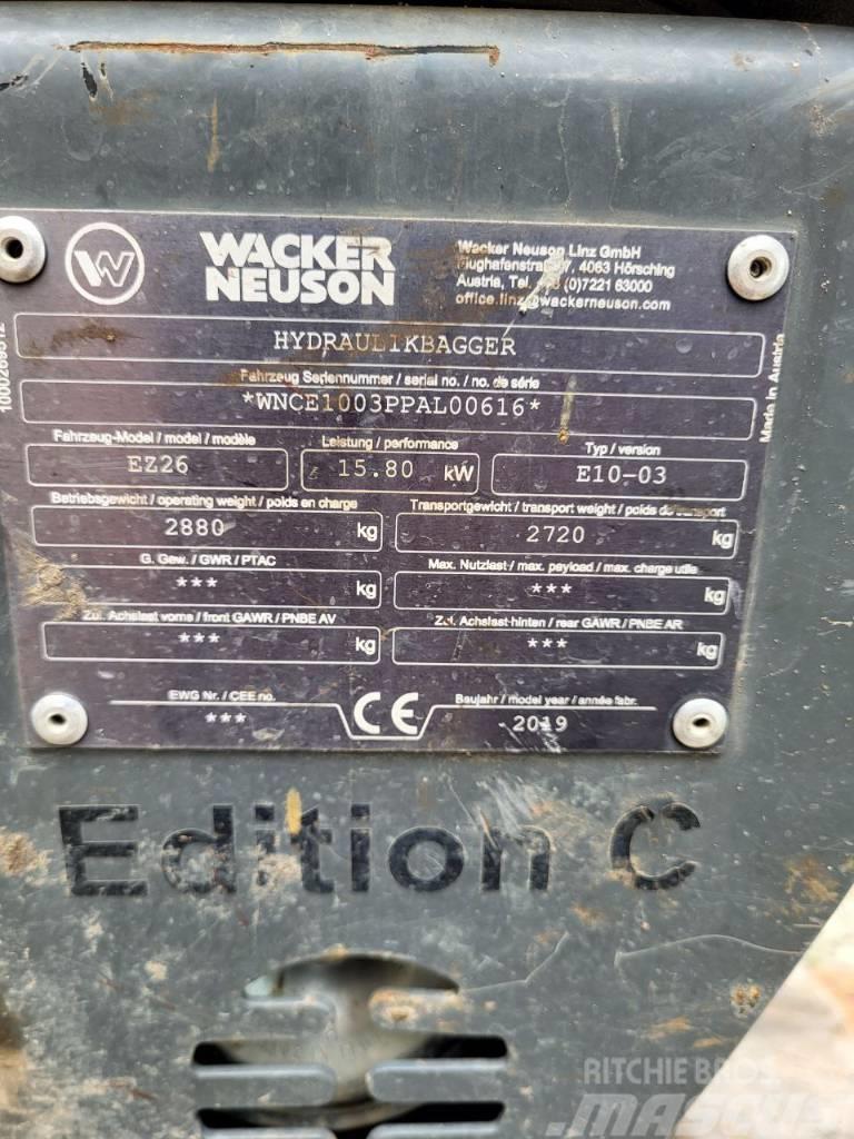 Wacker Neuson EZ 26 Minikoparki