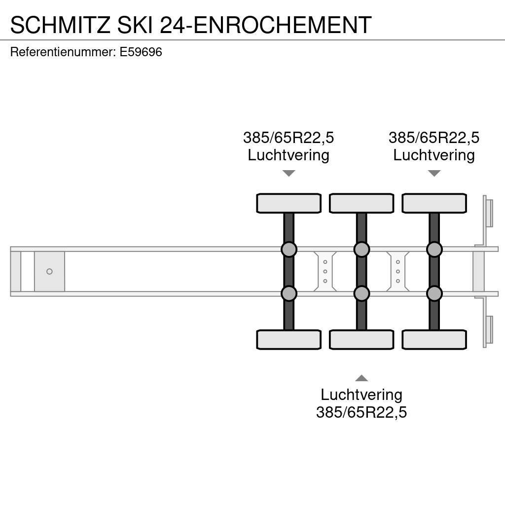 Schmitz Cargobull SKI 24-ENROCHEMENT Naczepy wywrotki / wanny