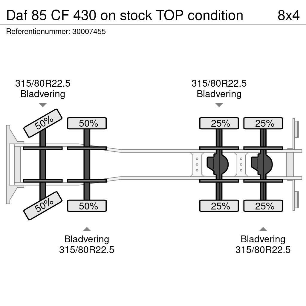 DAF 85 CF 430 on stock TOP condition Kombi / koparki ssące