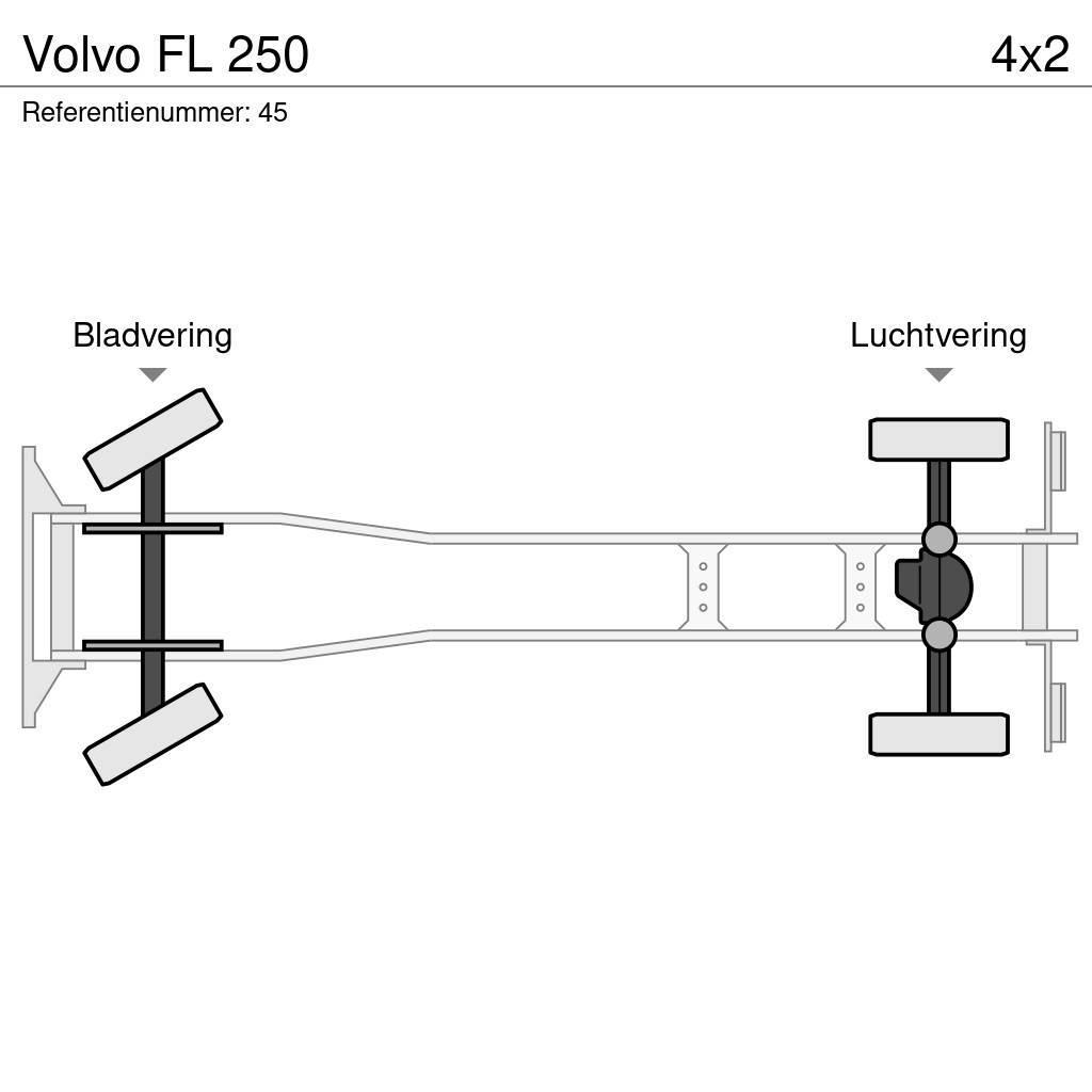 Volvo FL 250 Ciężarówki typu Platforma / Skrzynia