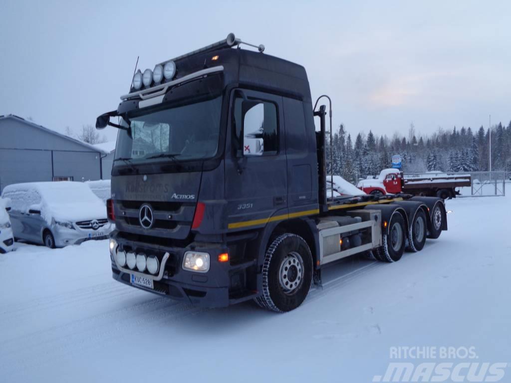 Mercedes-Benz Actros  3351 8x4 Ciężarówki z wymienną zabudową