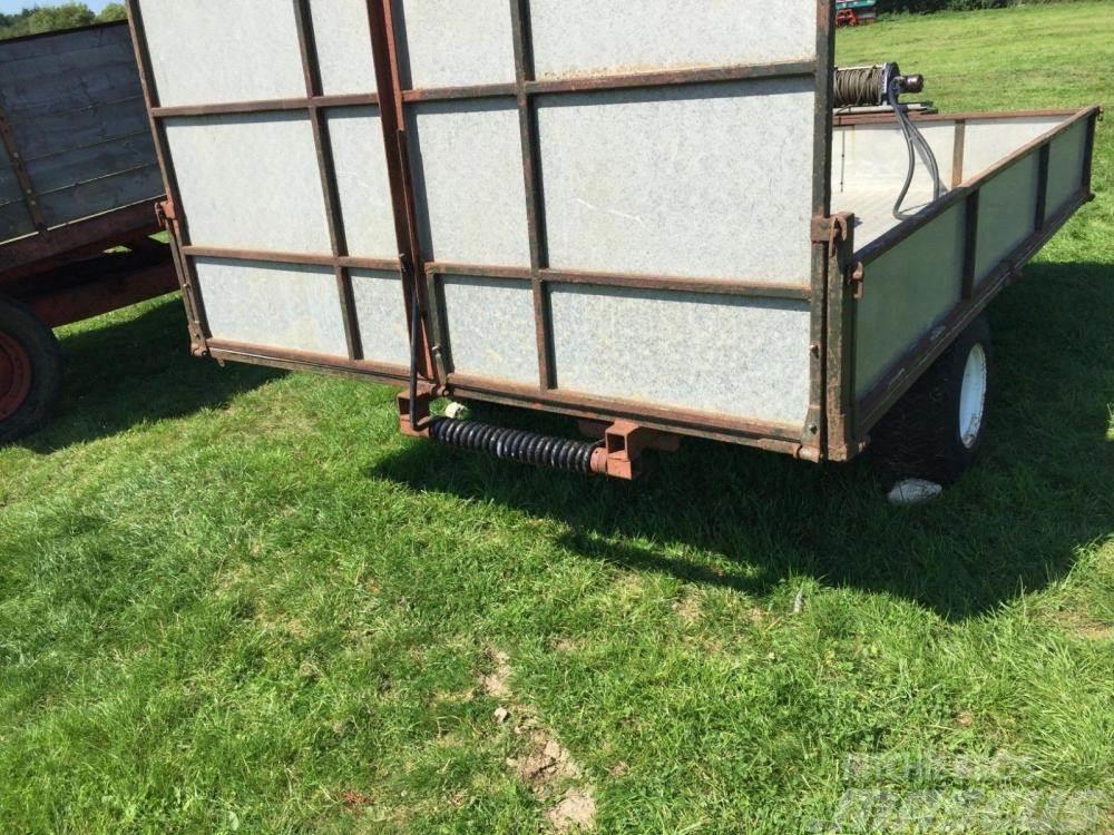  Low level trailer with hydraulic winch £700 Inne przyczepy