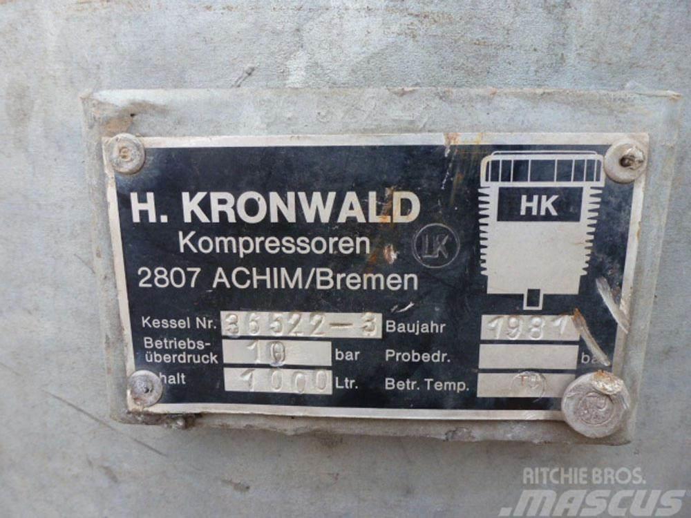 Kronwald 1000 Ltre Air Receiver Sprężarkowe osuszacze powietrza
