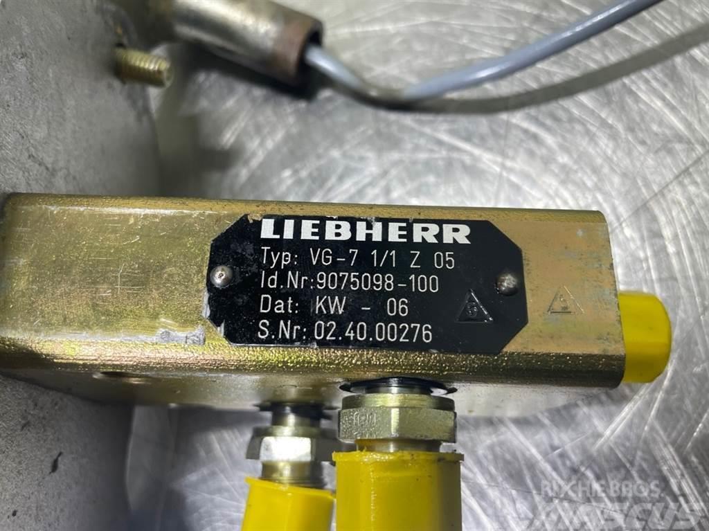 Liebherr A924B-9075098/9198863-Servo valve/Servoventil Hydraulika