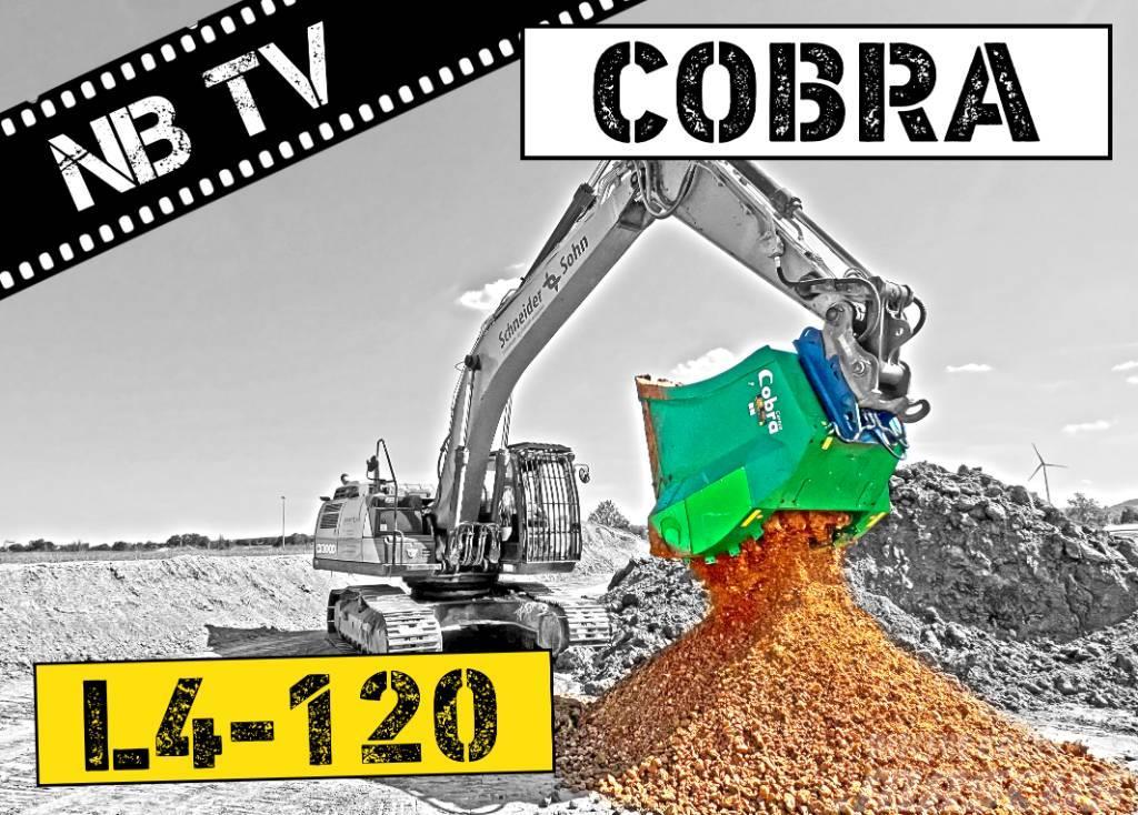 Cobra Siebschaufel L4-120 | Schaufelseparator Bagger Łyżki przesiewowe