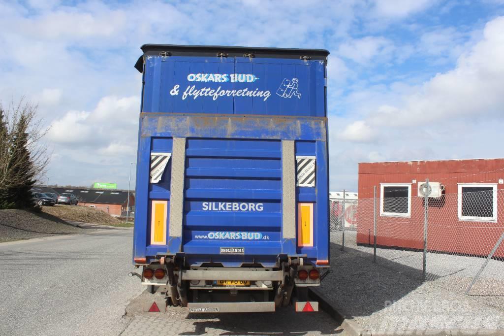 Schmitz Cargobull 3 akslet gardin trailer med lift - skyde/hævetag Naczepy firanki