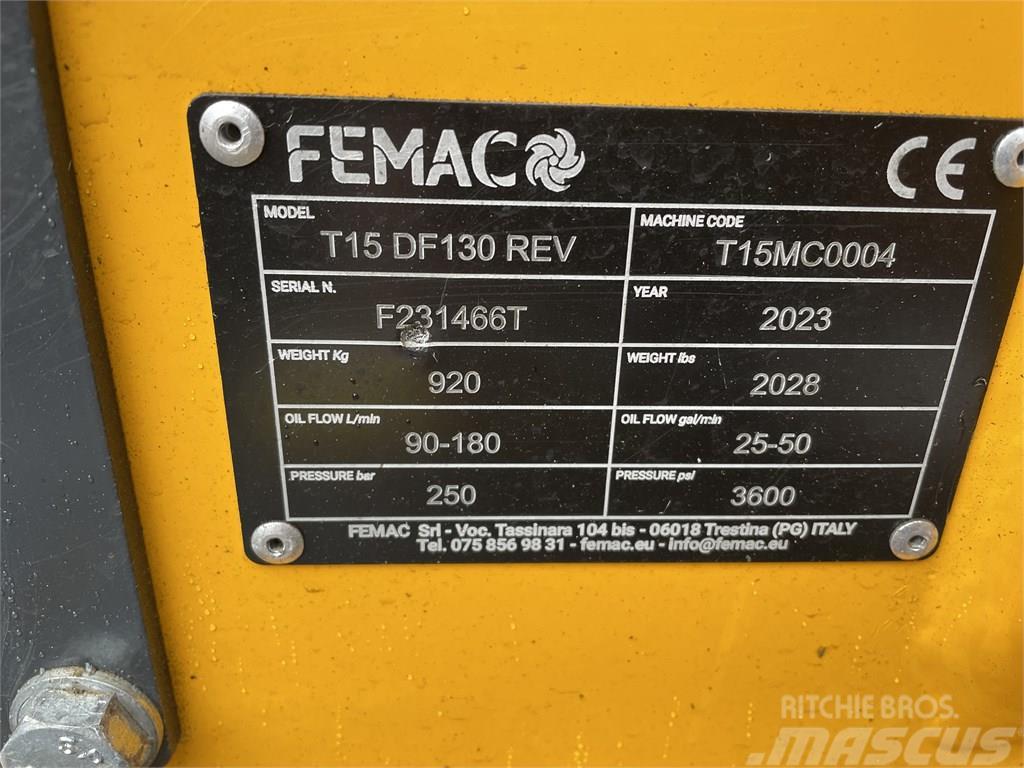 Femac T15 DF 130 REV Kosiarki bijakowe