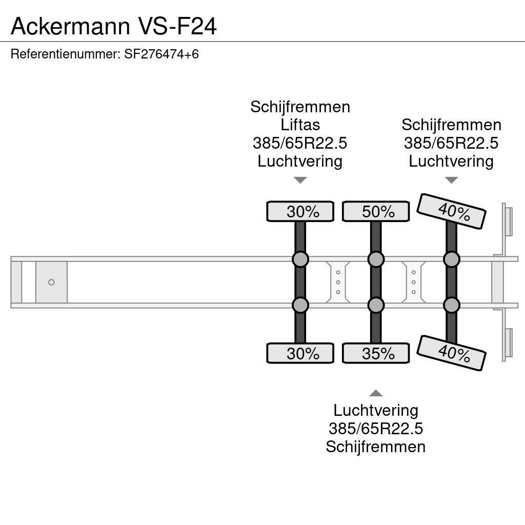 Ackermann VS-F24 Naczepy kontenery