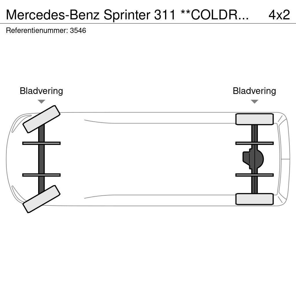 Mercedes-Benz Sprinter 311 **COLDROOM-FRIGO-BELGIAN VAN** Samochody chłodnie