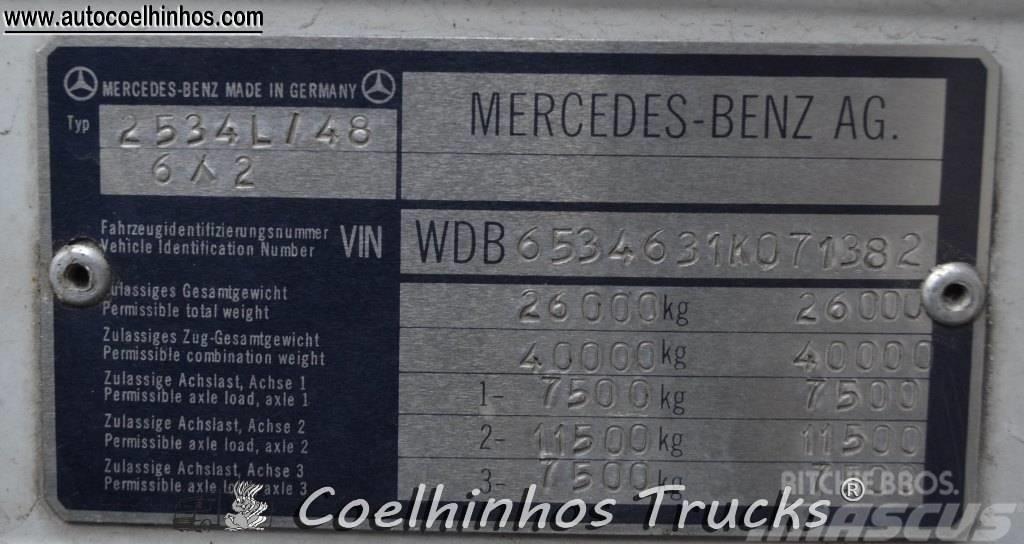 Mercedes-Benz 2534 SK Ciężarówki firanki
