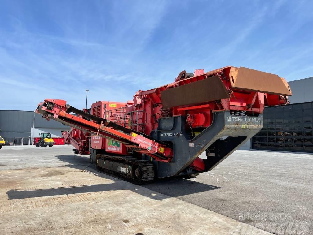 Terex Finlay I110RS Tracked Impact Crusher with screen deck Kruszarki