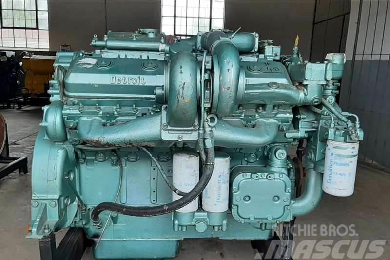 GM Detroit Diesel 12V71 Twin Turbo Engine Inne