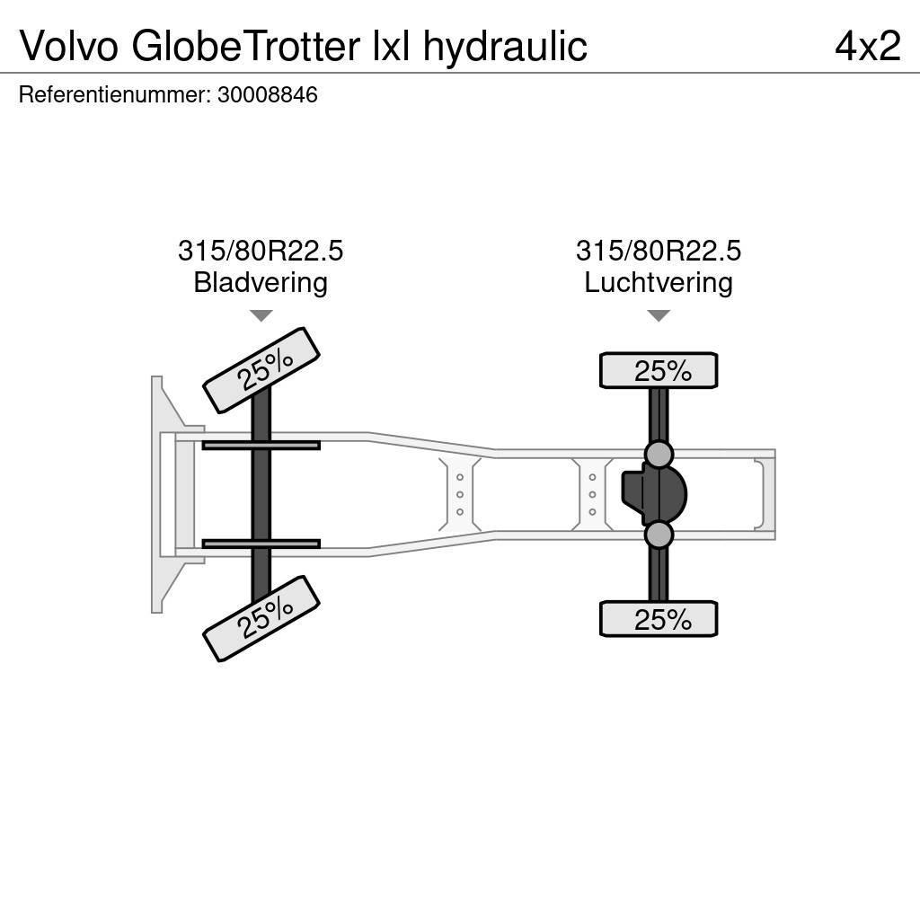Volvo GlobeTrotter lxl hydraulic Ciągniki siodłowe