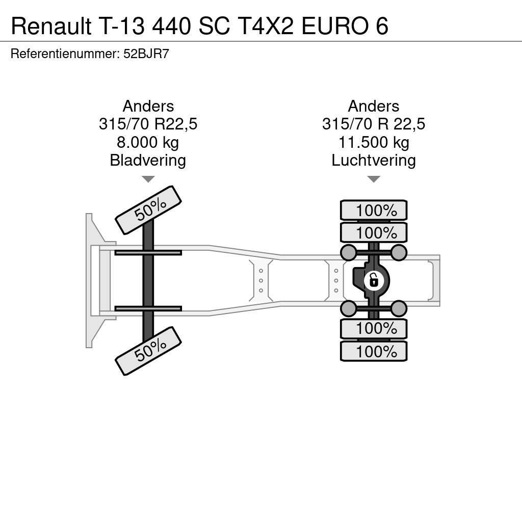 Renault T-13 440 SC T4X2 EURO 6 Ciągniki siodłowe