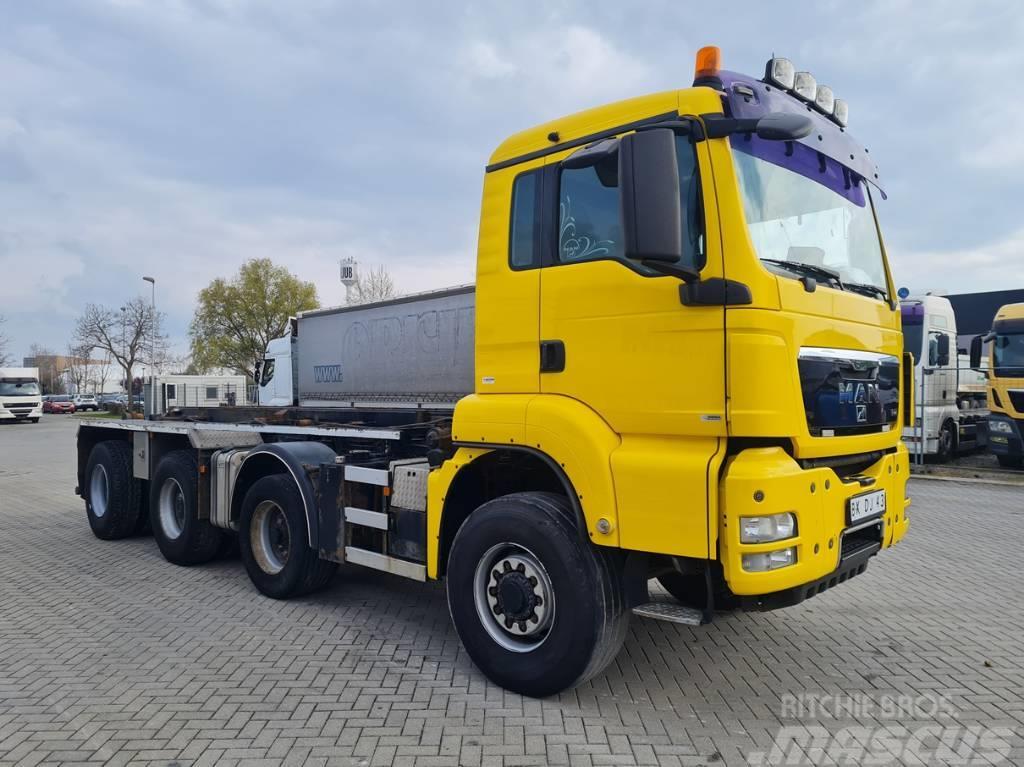 MAN WVT / total mass 42t / 8x6 / NL brif Ciężarówki z wymienną zabudową