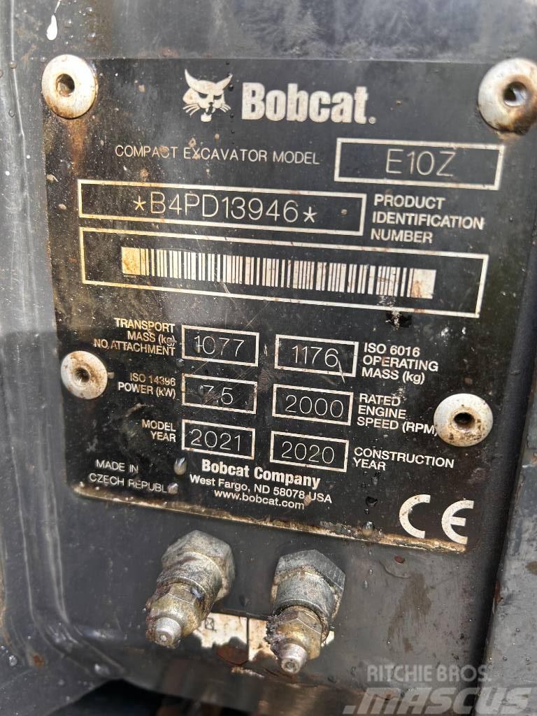 Bobcat E10 Minikoparki