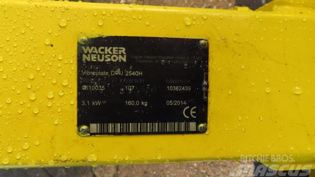 Wacker Neuson dpu 2540h diesel trilplaat/Compactor Plate Ubijaki wibracyjne