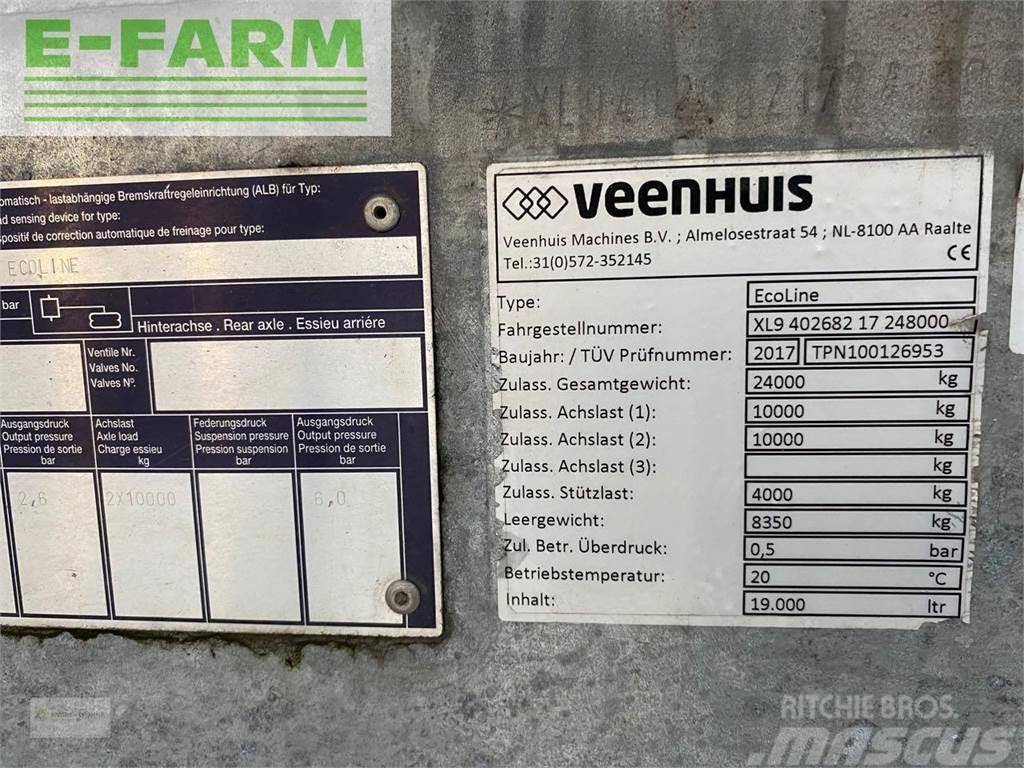 Veenhuis eco line 19000 liter Rozrzutnik obornika