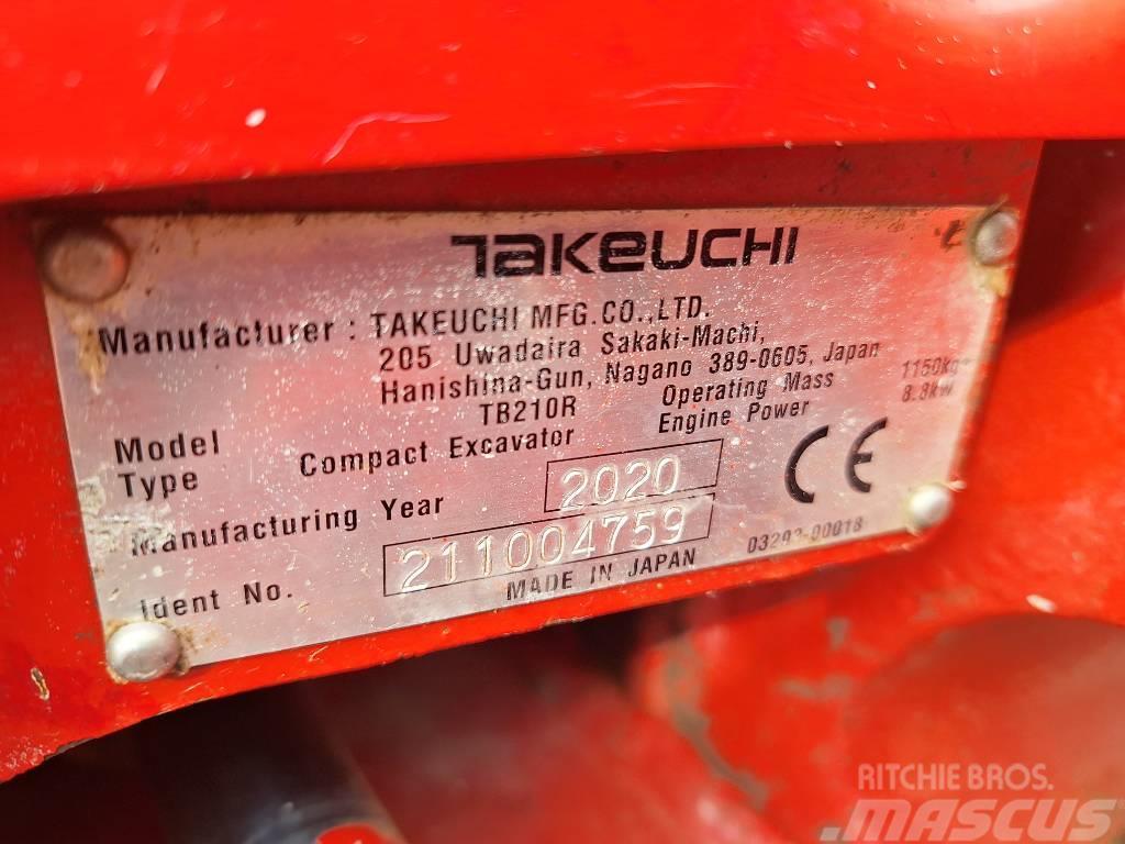 Takeuchi TB210R Minikoparki