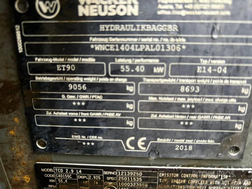 Neuson ET90 *Powertilt Midikoparki  7t - 12t