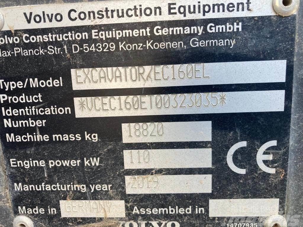 Volvo EC160EL Koparki gąsienicowe