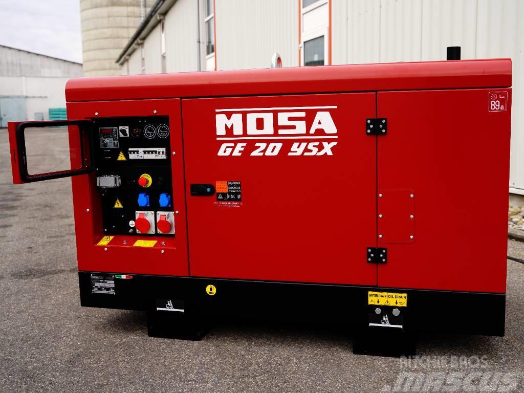 Mosa Stromerzeuger GE 20 YSX | 20 kVA (16 kW) / 400V Agregaty prądotwórcze Diesla