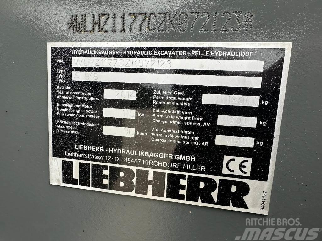 Liebherr A916 Litronic Koparki kołowe