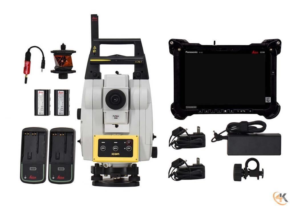 Leica NEW iCR70 Robotic Total Station w/ CC200 & iCON Inne akcesoria
