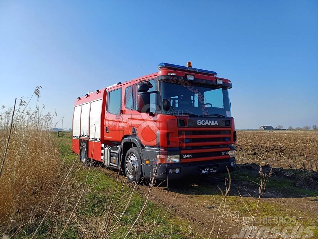 Scania 94 D - Brandweer, Firetruck, Feuerwehr Wozy strażackie